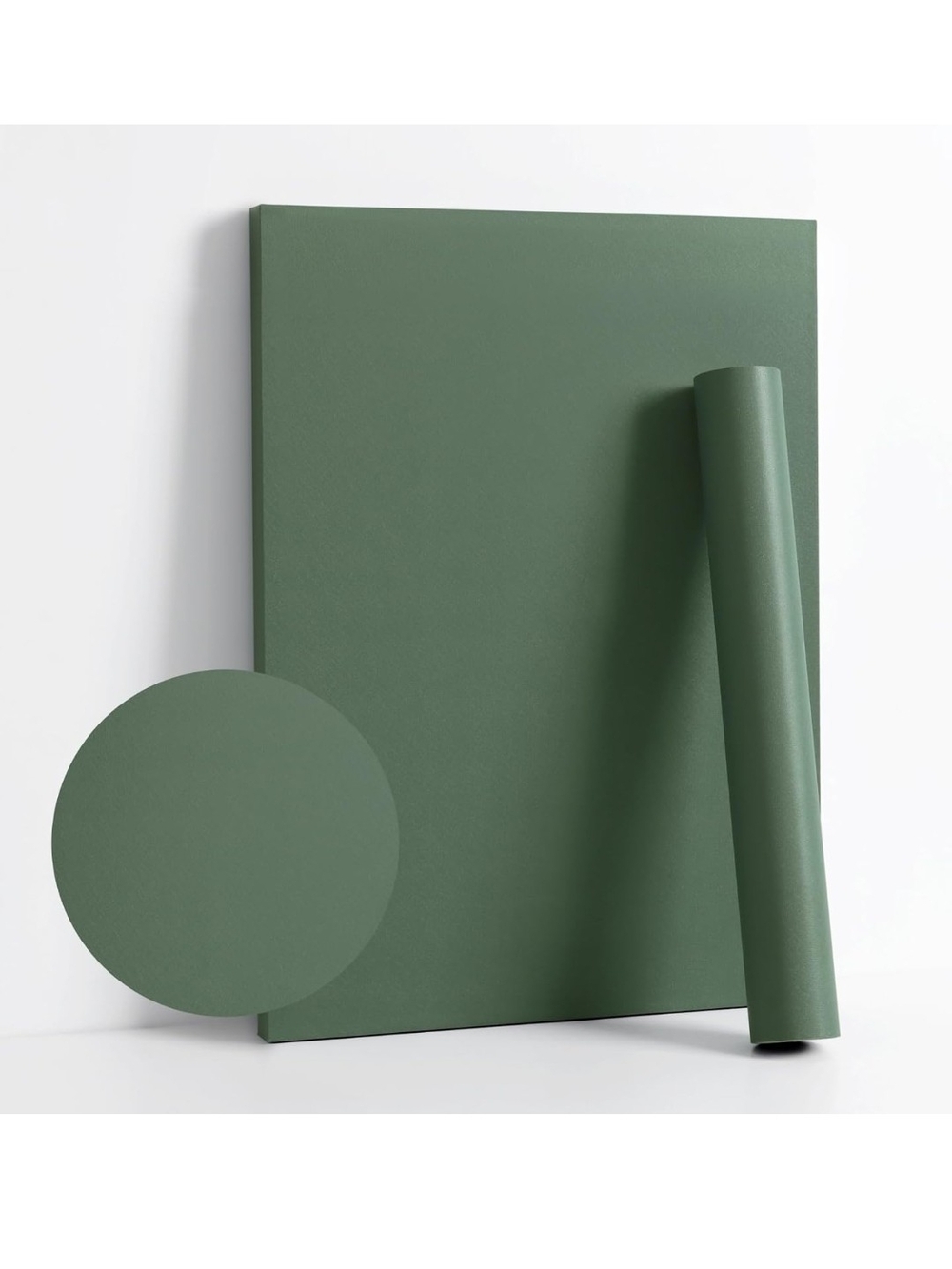 Deep Forest Green Matte Wallpaper Roll